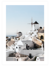 Santorini N2 - Art Print